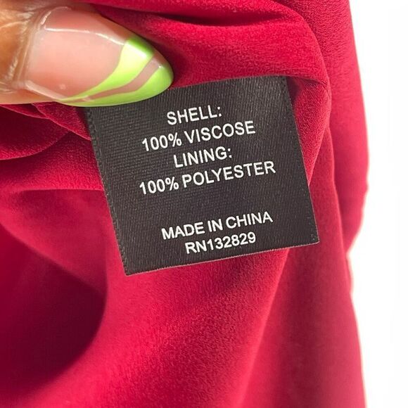 Revolve x House of Harlow Gashi Mini Dress | Red Pink Multi | NWT | Medium - Picture 15 of 17